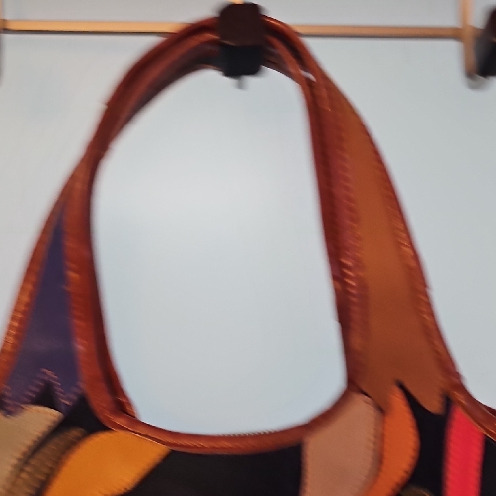 Colorful Patchwork Handbag - Picture 4 of 7